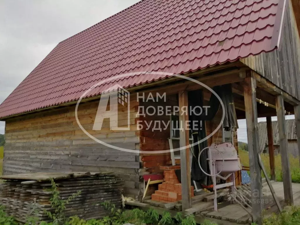 Дом в Пермский край, Чайковский городской округ, с. Сосново ул. ... - Фото 1