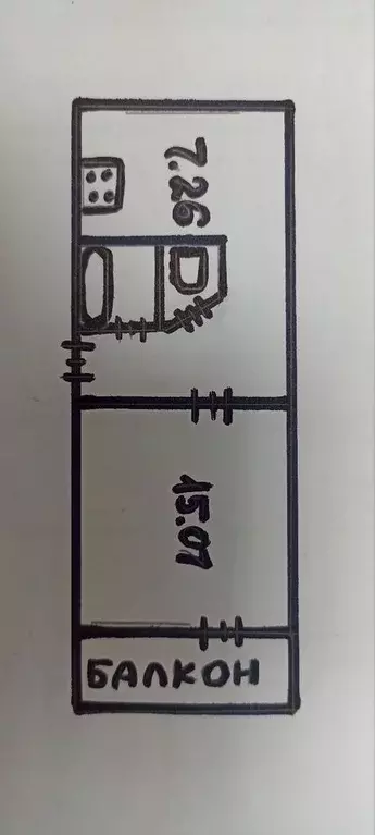 1-к кв. Санкт-Петербург Апрельская ул., 6К2 (29.0 м) - Фото 0