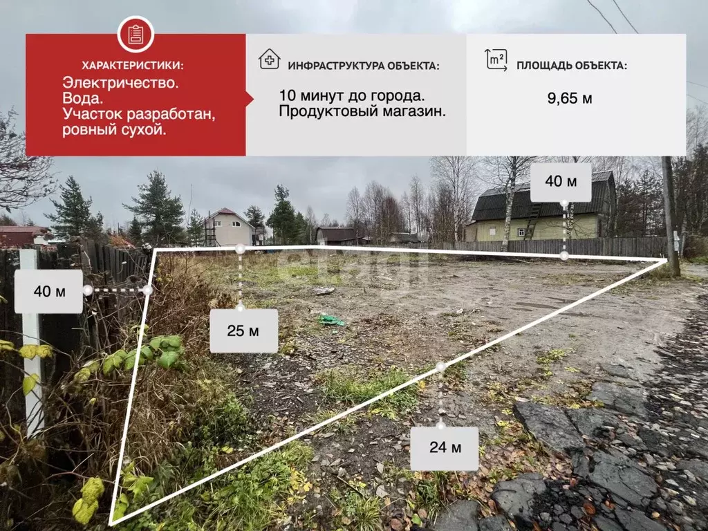 Участок в Архангельская область, Приморский муниципальный округ, Ильма ... - Фото 0