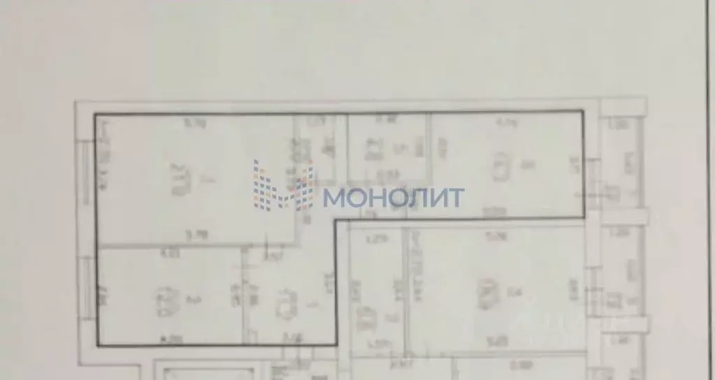 2-к кв. Нижегородская область, Кстово Полевая ул., 5к2 (66.4 м) - Фото 0