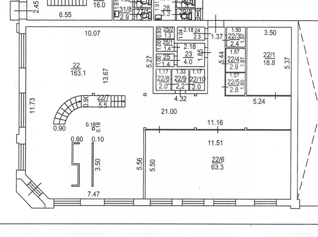 Офис в Краснодарский край, Краснодар Центральный мкр, ул. Кирова, 131 ... - Фото 2