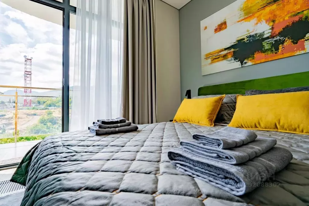 Студия Крым, Алушта ул. Западная, 4к2 (36.0 м) - Фото 1