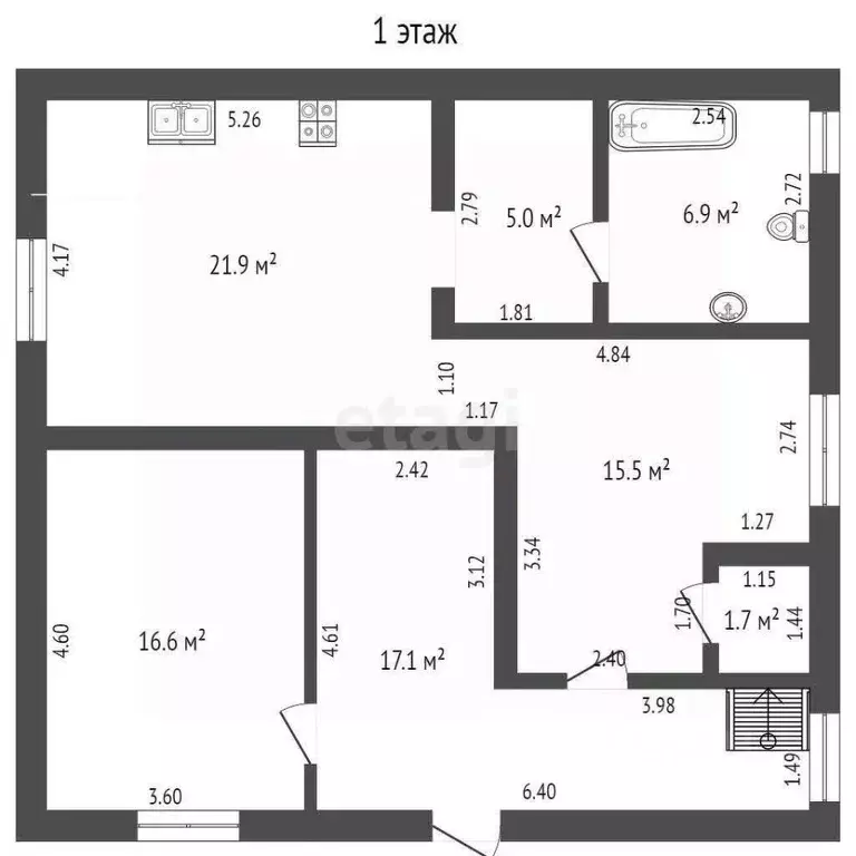 Дом в Воронежская область, Борисоглебск ул. Яблочкова, 158 (177 м) - Фото 2