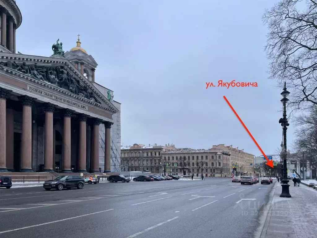 Комната Санкт-Петербург ул. Якубовича, 14 (22.0 м) - Фото 1