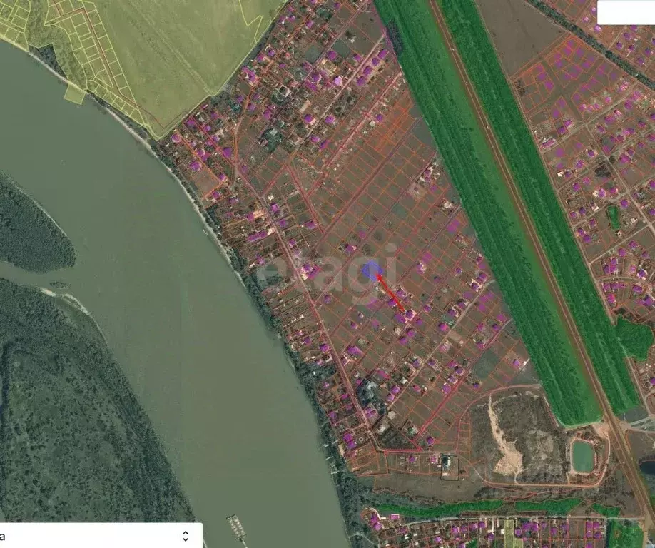 Участок в Омская область, Омский район, с. Усть-Заостровка Березовая ... - Фото 1