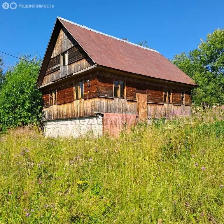 Дом в Ленинградская область, Подпорожское городское поселение, деревня ... - Фото 1