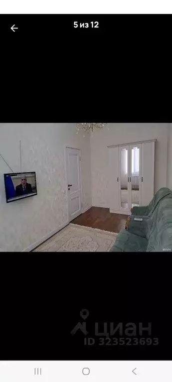 1-к кв. Дагестан, Махачкала ул. Лаптиева, 45 (41.0 м) - Фото 2