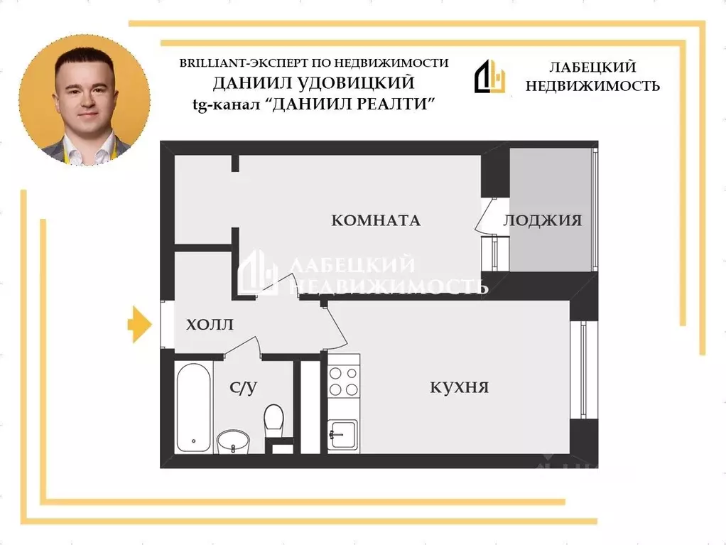1-к кв. Санкт-Петербург пос. Парголово, Заречная ул., 15к1 (35.8 м) - Фото 2