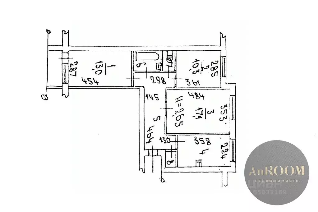 3-к кв. Волгоградская область, Волжский ул. Мира, 16 (65.4 м) - Фото 2