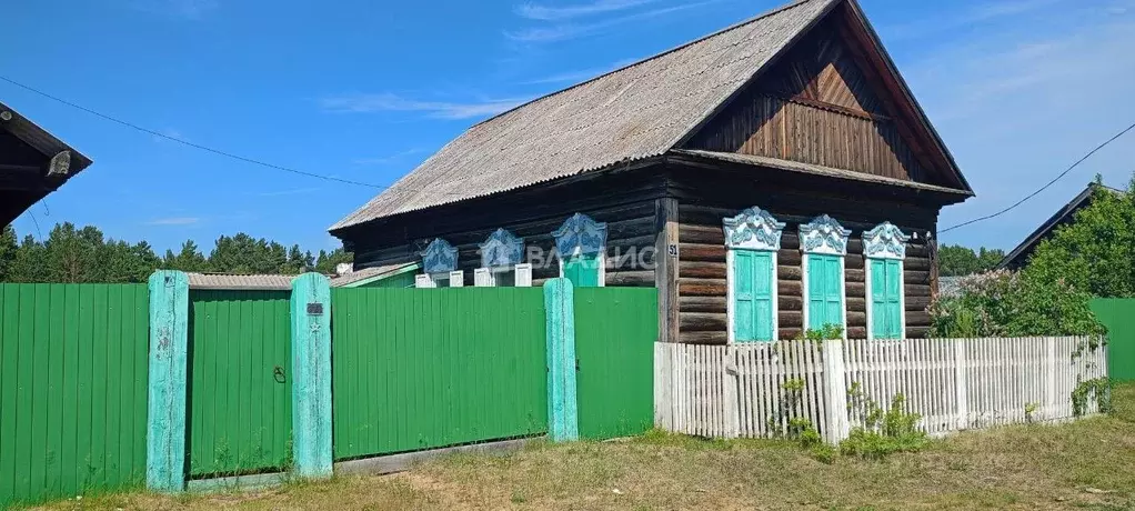 Дом в Бурятия, Баргузинский район, с. Макаринино (Башарово) ул. ... - Фото 0