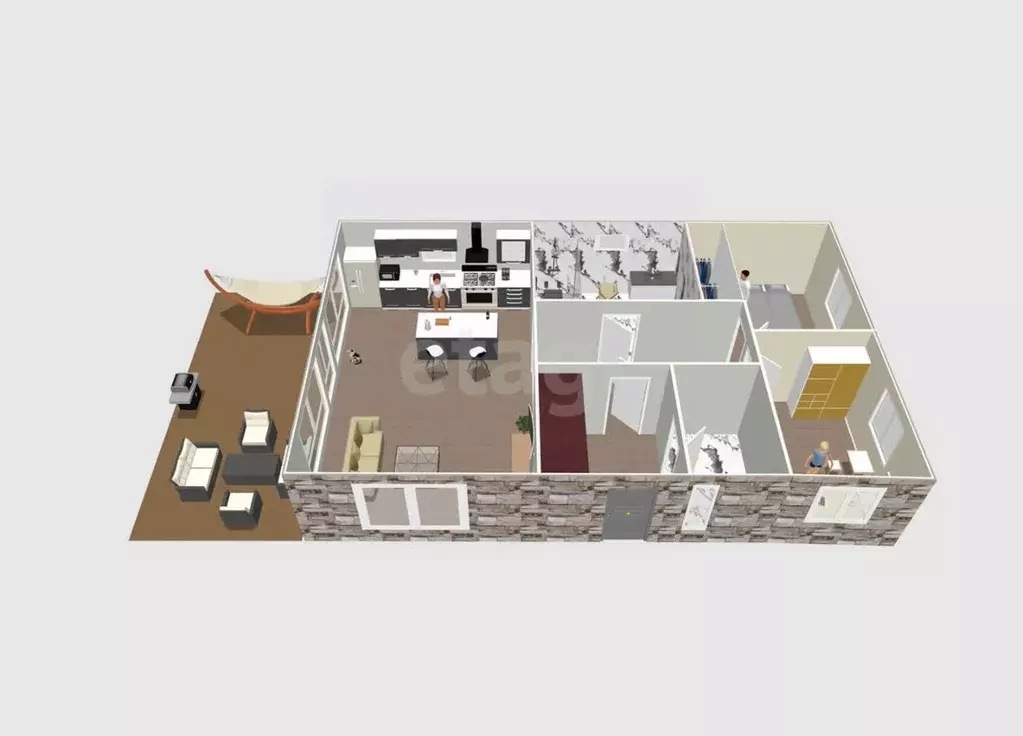 Дом в Сахалинская область, Анивский городской округ, с. Новотроицкое ... - Фото 2