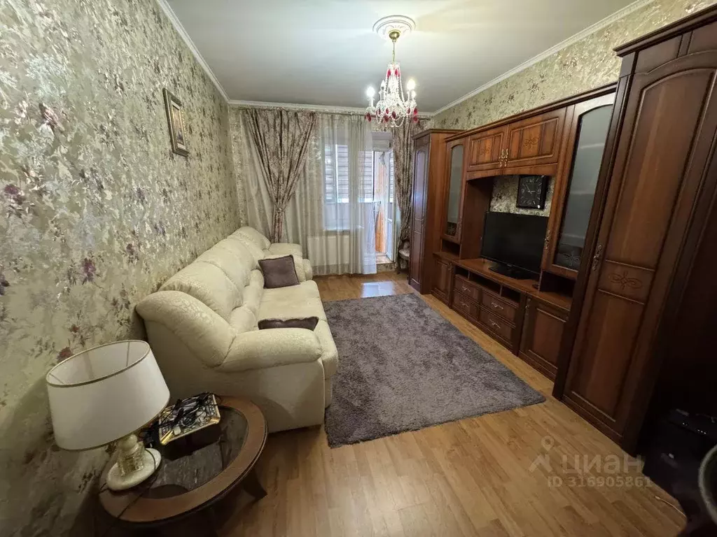 Квартира, 2 комнаты, 58.1 м - Фото 1