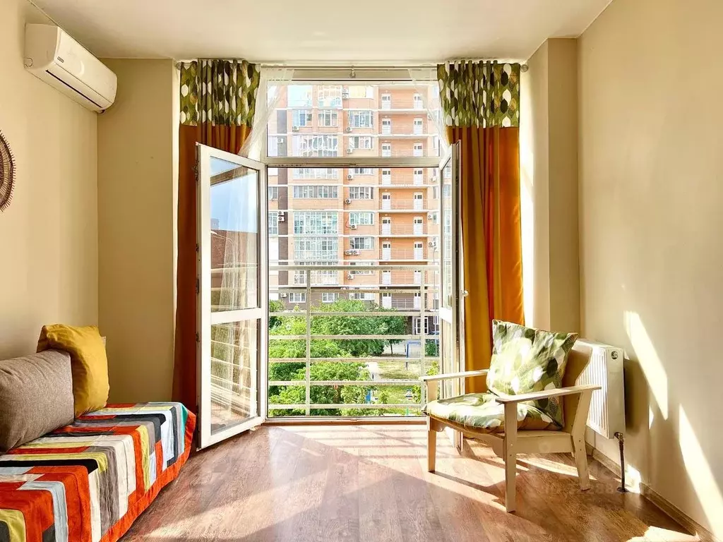 1-к кв. Краснодарский край, Краснодар Фестивальный мкр, Солнечный мкр, ... - Фото 1