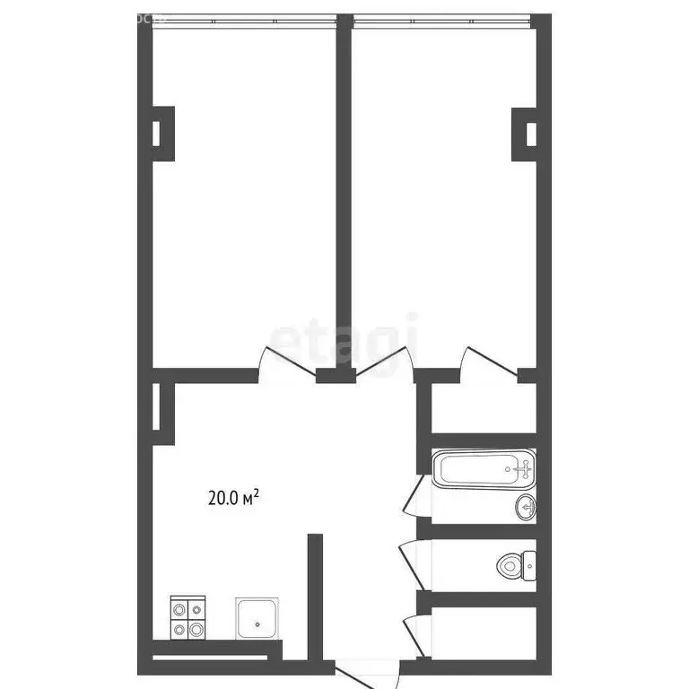 2-комнатная квартира: Балашиха, квартал Изумрудный, 12 (65.7 м) - Фото 0