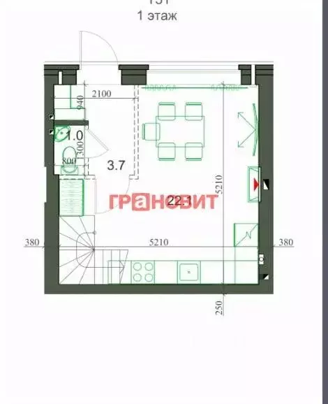 2-к кв. Новосибирская область, Новосибирский район, Мичуринский ... - Фото 2