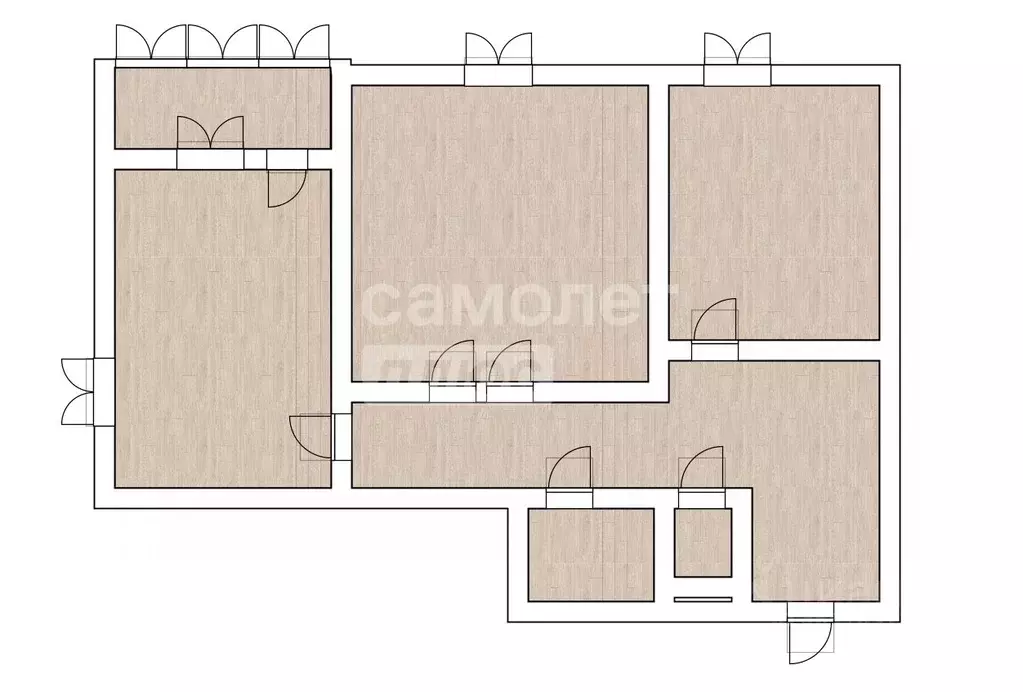 2-к кв. Тюменская область, Тюмень Велижанская ул., 68к1 (59.9 м) - Фото 2