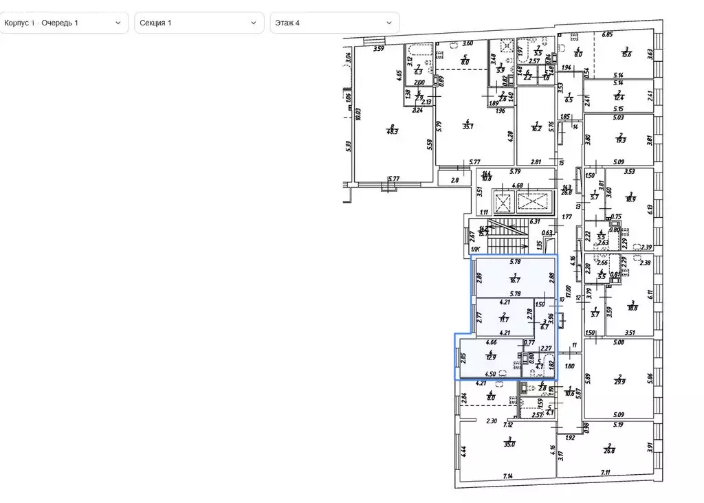 2-комнатная квартира: Санкт-Петербург, Бронницкая улица, 11 (52 м) - Фото 0