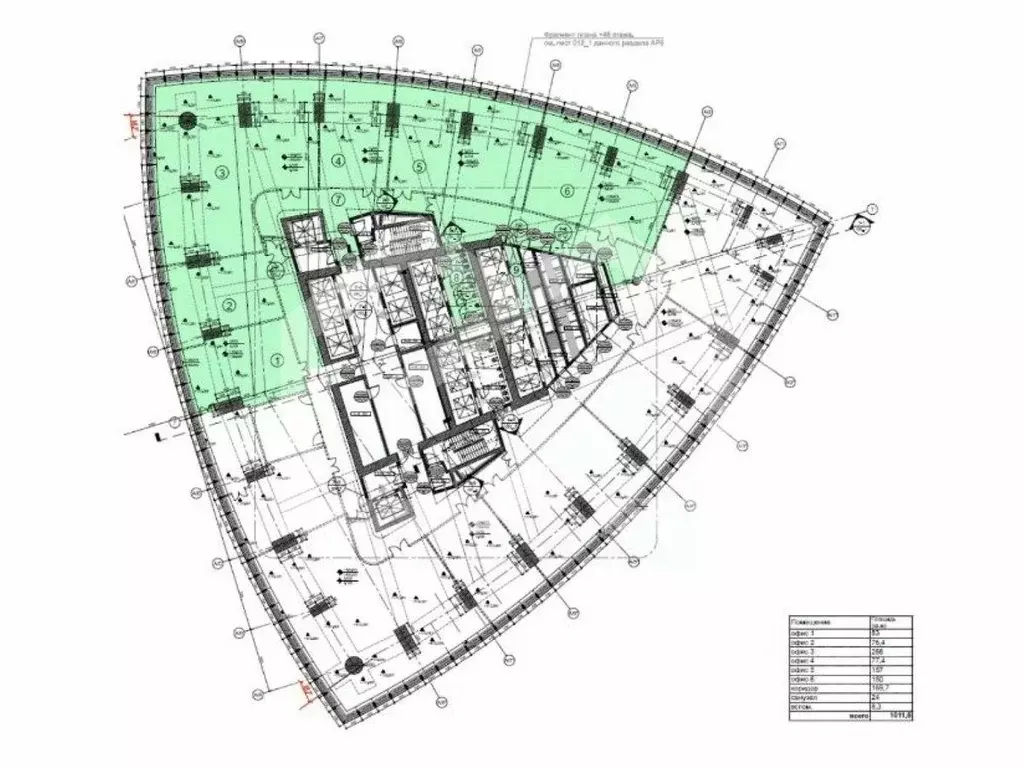 Помещение свободного назначения в Москва наб. Пресненская, 12 (1036 м) - Фото 2