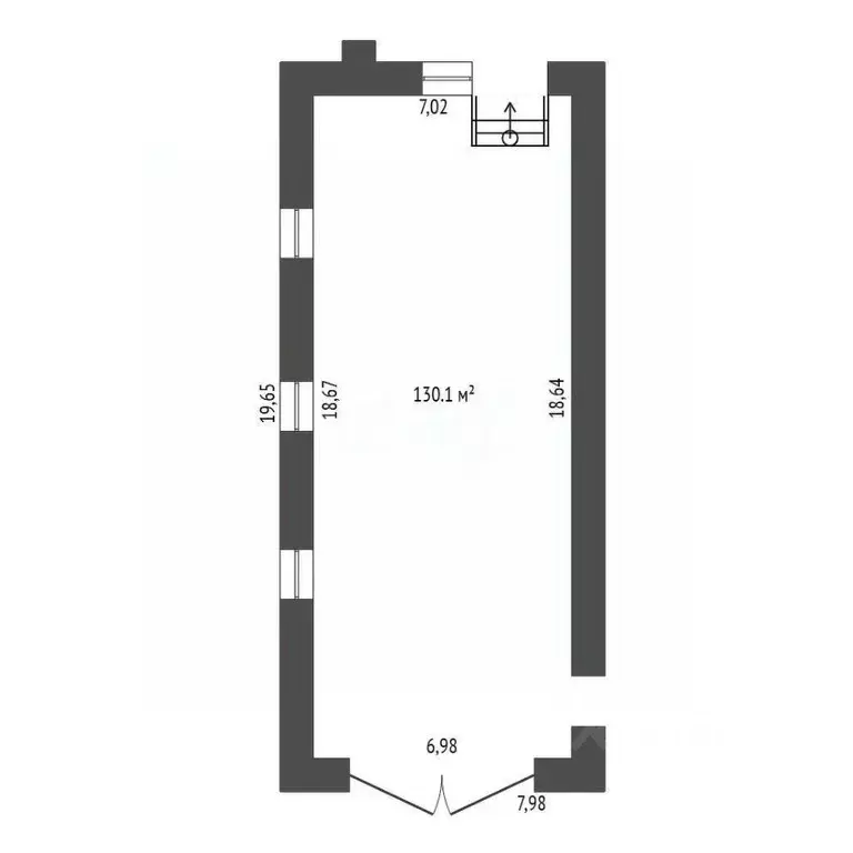 Гараж в Амурская область, Благовещенск Рабочая ул., 160 (130 м) - Фото 1