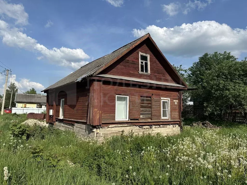 Дом в Новгородская область, Боровичи пос. Полыновка, ул. Устинская, 21 ... - Фото 1