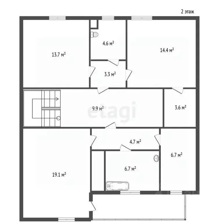 Дом в Ленинградская область, Приозерский район, пос. Сосново ул. ... - Фото 2