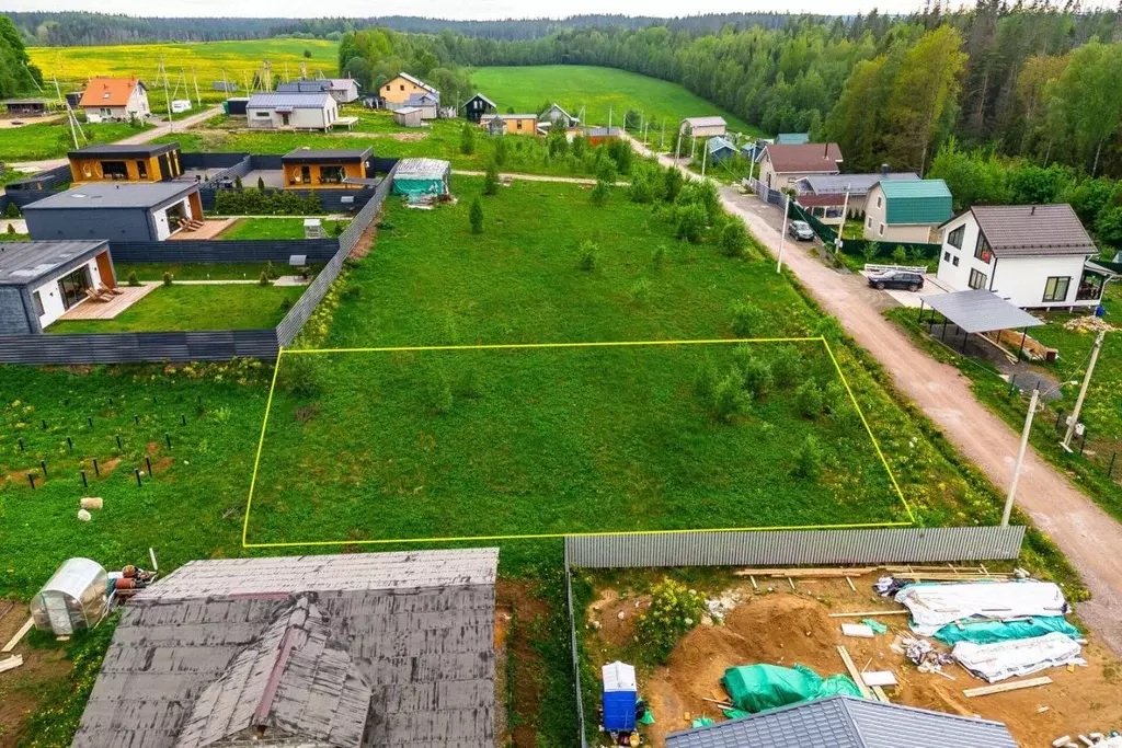 Участок в Ленинградская область, Приозерский район, Сосновское с/пос, ... - Фото 0