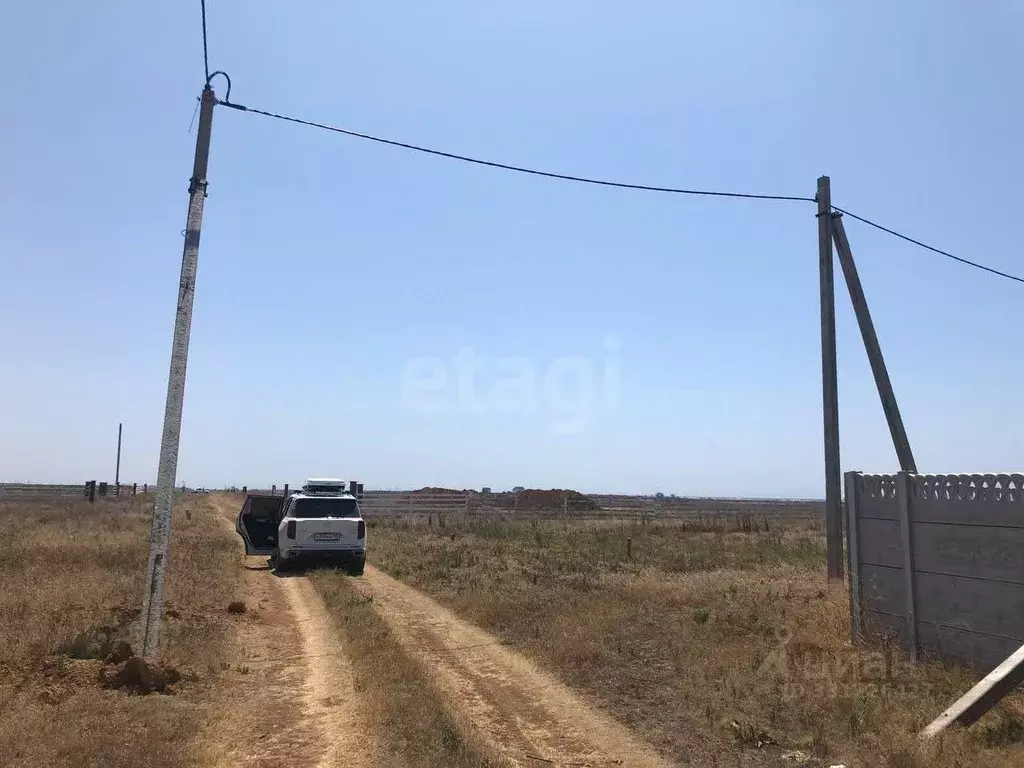 Участок в Крым, Сакский район, с. Штормовое  (6.14 сот.) - Фото 1