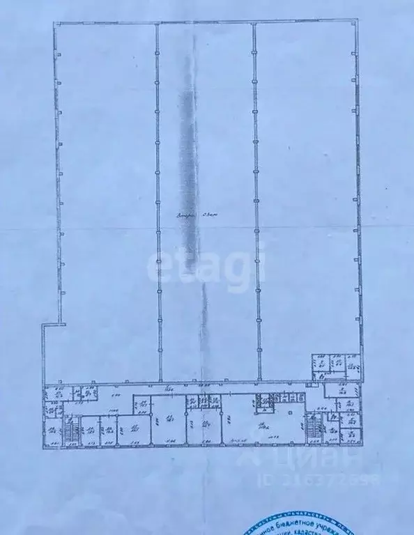 Склад в Псковская область, Псков пл. Ленина, 2 (7949 м) - Фото 2