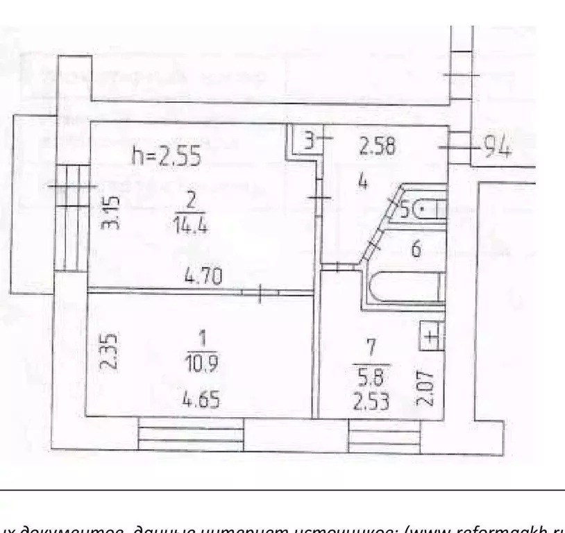 2-к кв. Пермский край, Пермь Народовольческая ул., 34 (39.0 м) - Фото 0