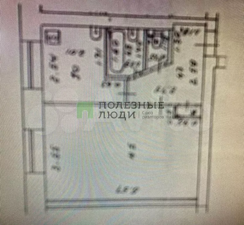 1-к. квартира, 33,3 м, 2/5 эт. - Фото 0