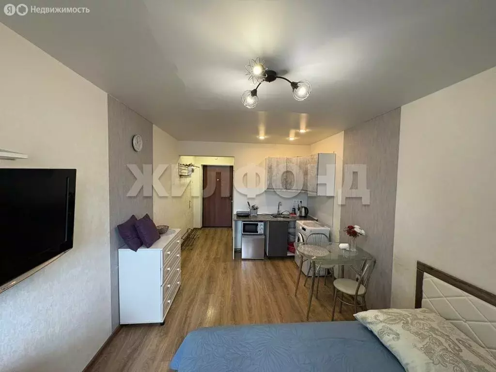 Квартира-студия: Иркутск, 4-я Железнодорожная улица, 57 (22 м) - Фото 1