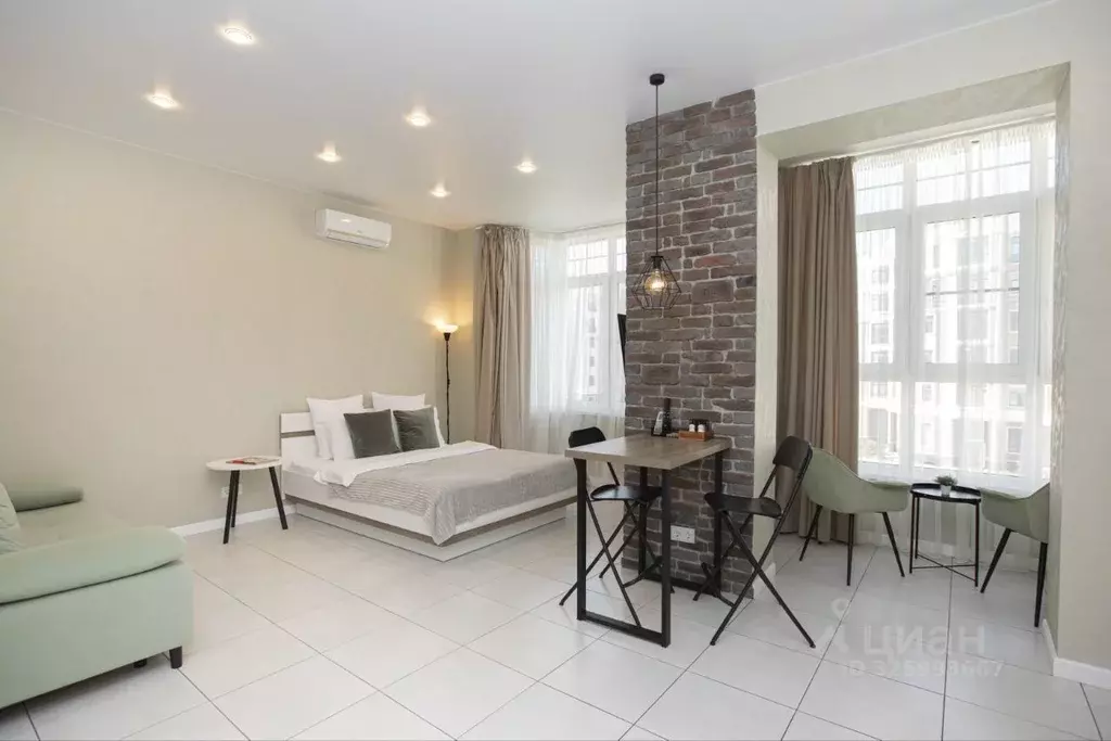 Студия Калининградская область, Зеленоградск ул. Гагарина, 85к4 (36.0 ... - Фото 1