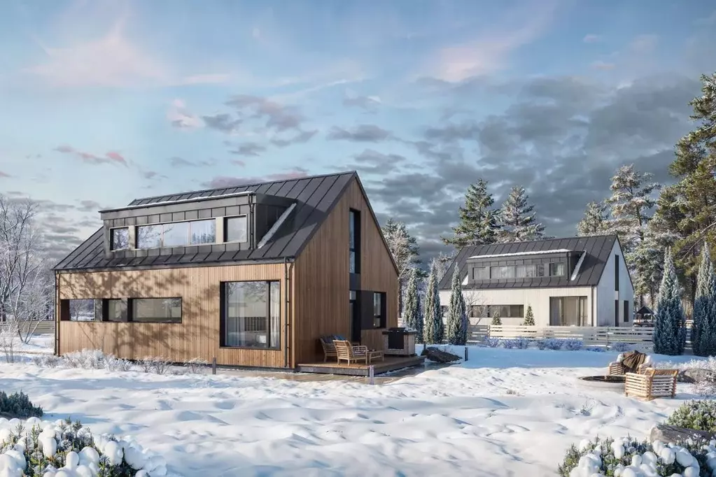 Коттедж в Ленинградская область, Всеволожский район, Морозовское ... - Фото 1