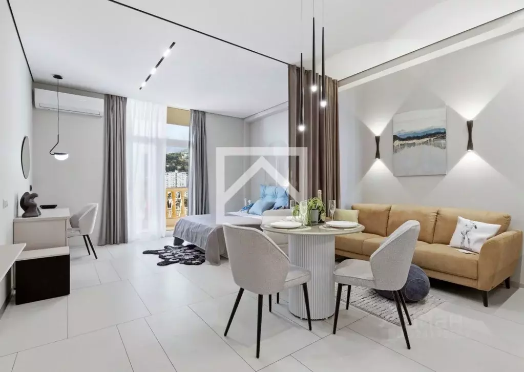 Студия Крым, Ялта ул. Московская, 15к6 (49.0 м) - Фото 1