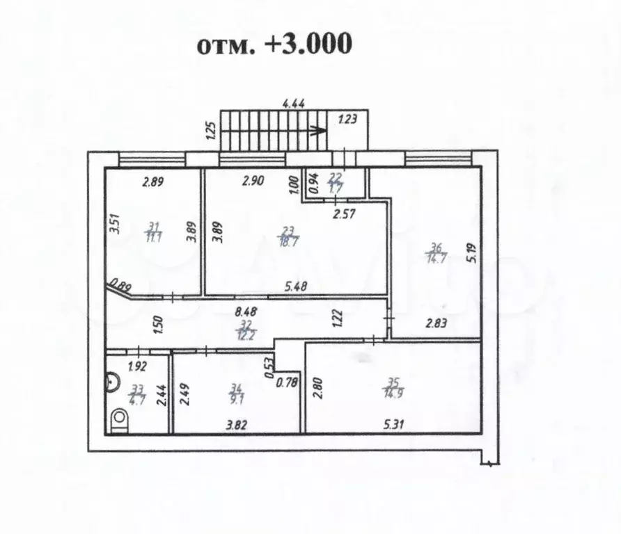 Офис, 46.7 м - Фото 0