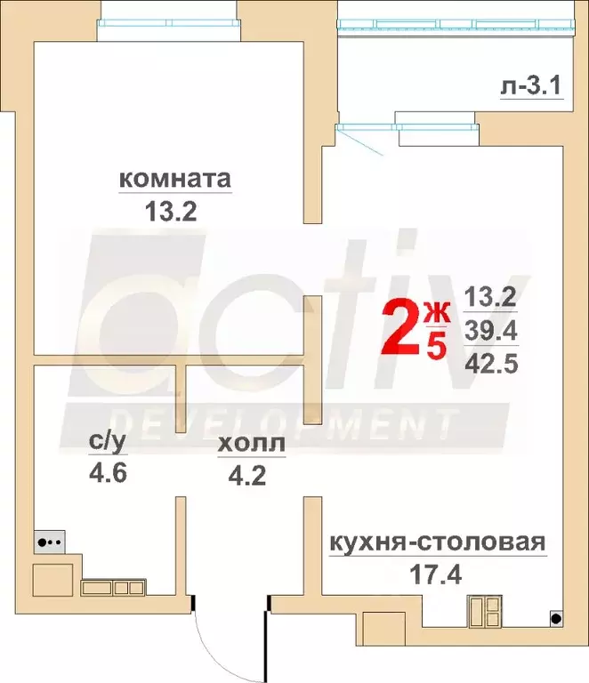 1-к кв. Свердловская область, Екатеринбург Вторчермет жилрайон,  (42.5 ... - Фото 0