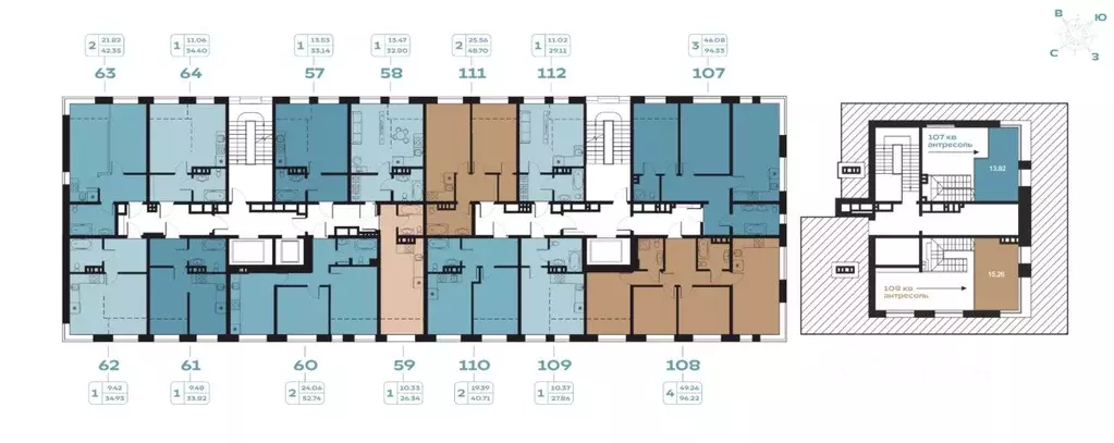 1-к кв. Иркутская область, Иркутск наб. Верхняя, 127 (33.14 м) - Фото 2