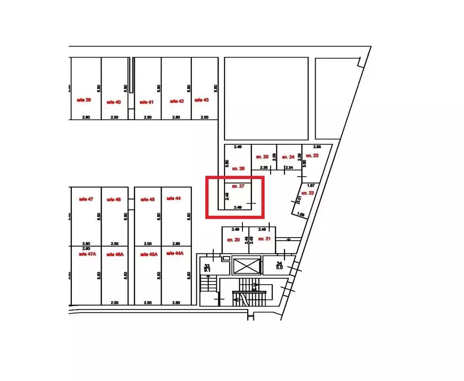 Гараж в Москва Шелепихинская наб., 34к1зд5 (6 м) - Фото 2