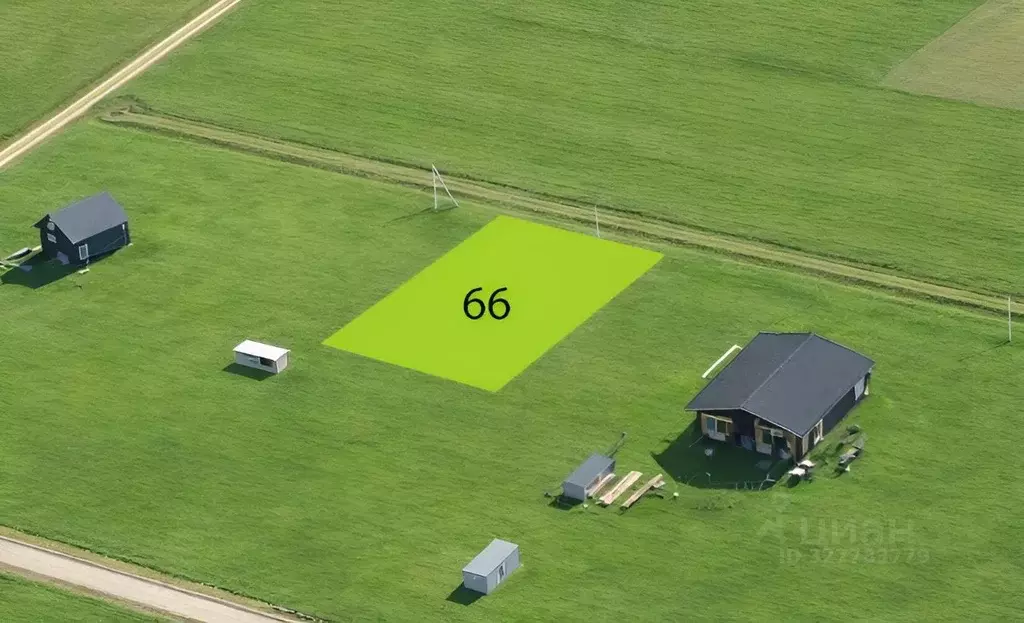 Участок в Тульская область, Заокский район, Демидовское с/пос, с. ... - Фото 2