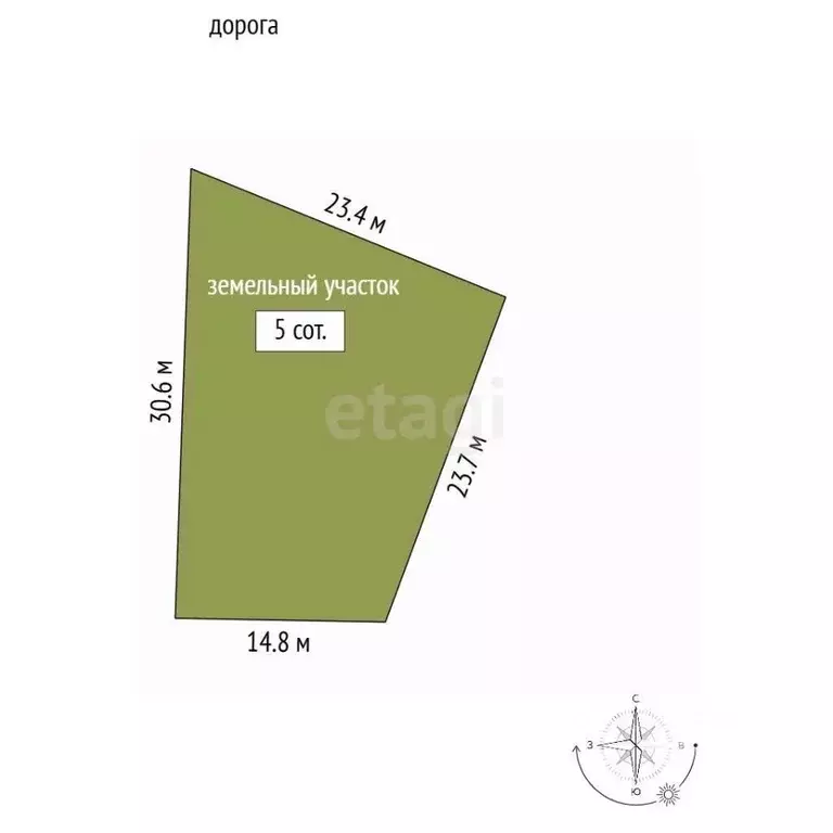 Участок в Крым, Ялта муниципальный округ, Парковое пгт  (5.0 сот.) - Фото 2