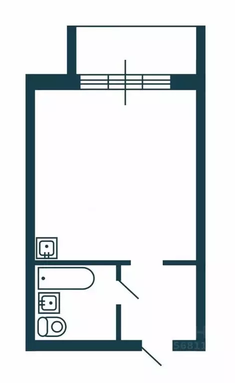 Студия Новосибирская область, Новосибирск 2-я Обская ул., 154 (22.9 м) - Фото 2