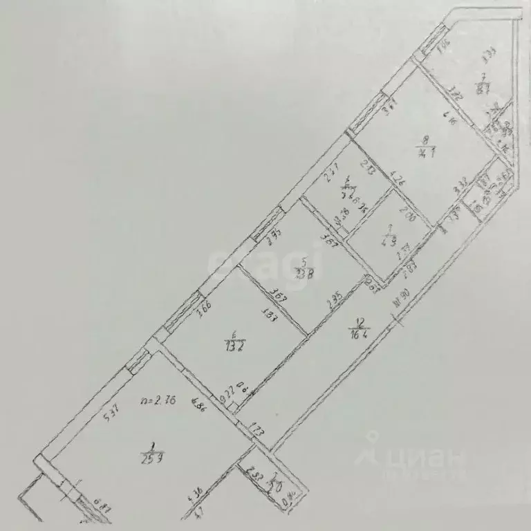 4-к кв. Татарстан, Казань ул. Сибгата Хакима, 60 (113.8 м) - Фото 2