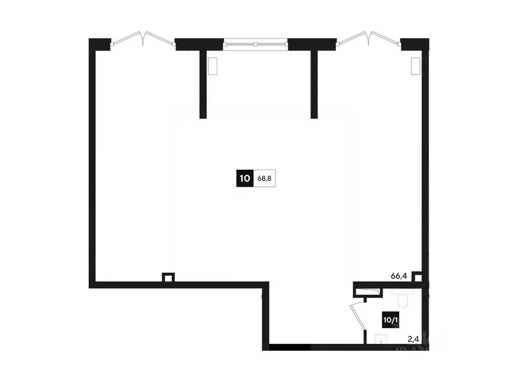 Помещение свободного назначения в Краснодарский край, Краснодар ул. ... - Фото 1