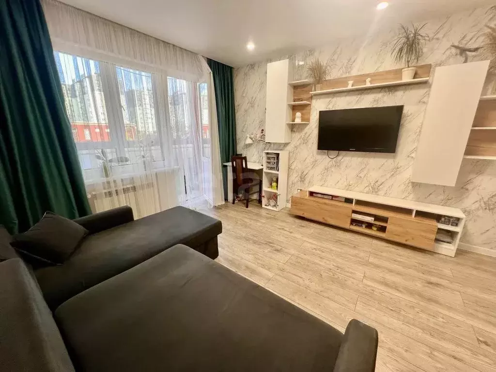 2-к кв. Калининградская область, Калининград ул. Левитана, 63к1 (55.5 ... - Фото 2