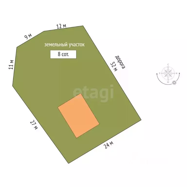 Дом в Вологодская область, Вашкинский муниципальный округ, д. Грикшино ... - Фото 2