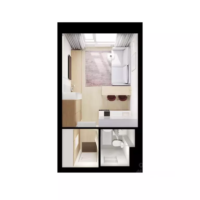 Студия Московская область, Мытищи Ярославский квартал жилой комплекс, ... - Фото 2