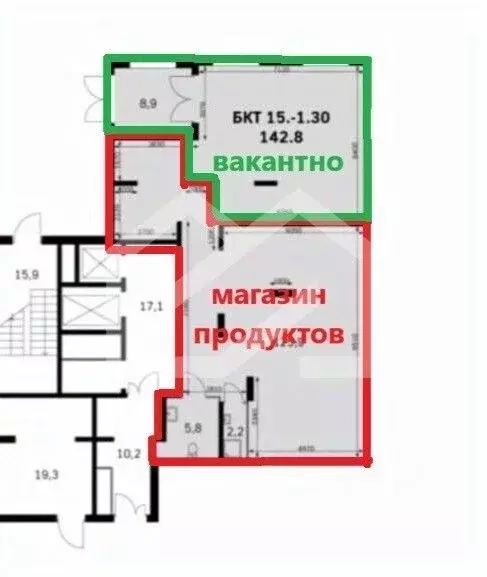 Помещение свободного назначения в Московская область, Ленинский ... - Фото 2