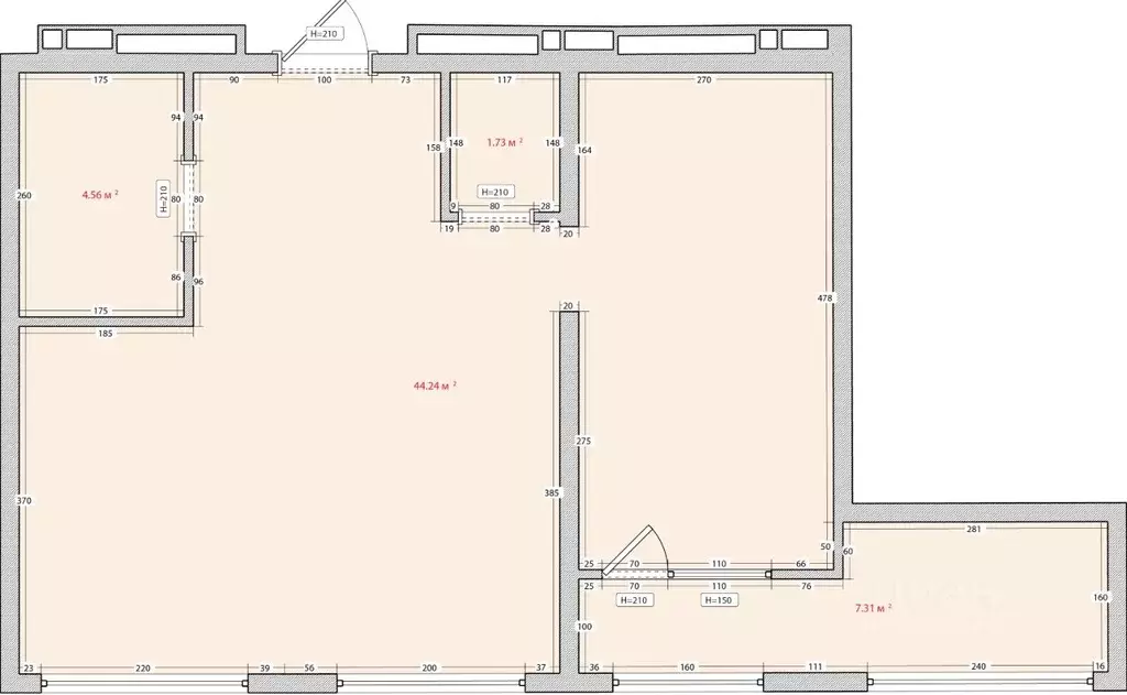 2-к кв. приморский край, владивосток ул. нейбута, 135с3 (56.5 м) - Фото 0