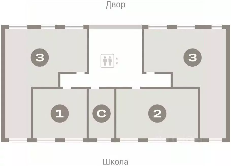 3-к кв. Свердловская область, Екатеринбург Академический мкр, 19-й ... - Фото 1