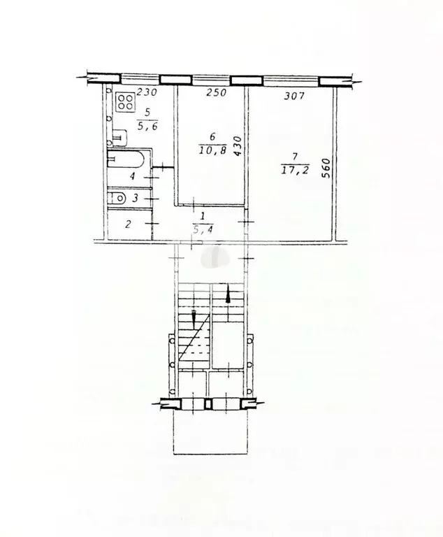 2-к кв. Новосибирская область, Новосибирск ул. Петухова, 98 (44.0 м) - Фото 1